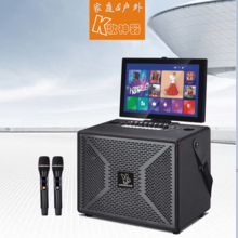 Altavoz exterior de 10 pulgadas con pantalla