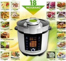 Eletrodomésticos pequenos, panela de pressão elétrica multifuncional, 20 funções para cozinhar no vapor, ferver e estufar para escolher