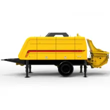 徐工 79/51m³/h HBT8018VD 拖式混凝土输送泵