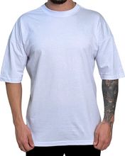 Camiseta oversize de estilo urbano Brancaw sin costuras con cuello redondo lateral