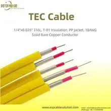 Cabo tubular encapsulado