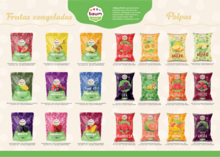 Fruta y pulpa congeladas