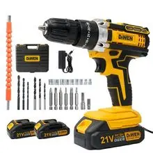 DeWEN 21V 无绳冲击钻/起子机