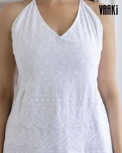 Kurtis con cuello halter para mujer