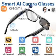 &quot;Smart glasses with 4K camera and AI&quot; SmartVision GPT 100MP Smart Glasses with Integrated AI Assistant
