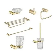 齐氏卫浴五金挂件毛巾架厕纸架套装系列水龙头花洒