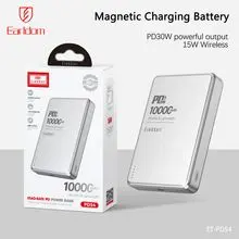 Power Bank magnético sem fio PD de 10000mAh