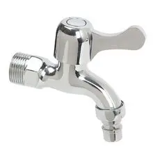 Abra el grifo rápidamente