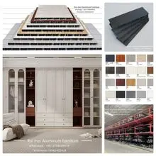 Muebles totalmente de aluminio Ruimei