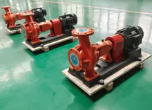 Bomba de succión final de una sola etapa