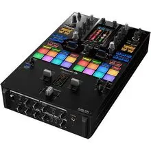 Mixer de batalha profissional de 2 canais Pioneer DJ DJM-S11 para Serato DJ Pro / rekordbox (Preto)