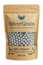 SILVERGRAIN – Fertilizante Orgânico em Pellets de Alta Concentração (51% de Ácido Húmico + Fúlvico)