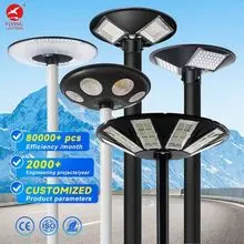 Luz de Calle Integrada UFO Impermeable IP65 para Exteriores