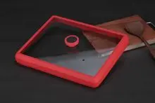 Cobertura de vidro temperado com borda de silicone quadrada patenteada pela Yinghuade