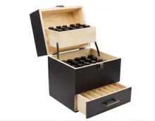 食品级木制收纳木盒包装盒零食饼干甜点圣诞木盒带滑动盖定制雕刻标志竹制礼品盒