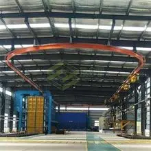 Hot dip galvanizing machine