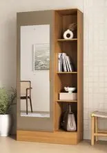 Armario Multiusos 1 Puerta con Espejo