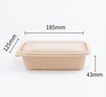 Cornstarch lunch boxes