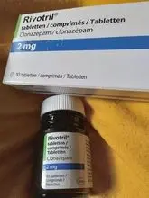 Rivotril Klonopin Clonazepam 2 mg