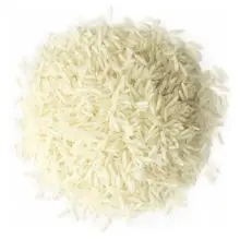 Arroz Basmati de alta pureza, qualidade para exportação, fornecimento a granel para restaurantes e importadores.