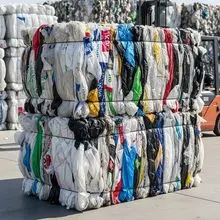 Grande desconto em sucata de LDPE, filme plástico reciclável, fornecimento por atacado a preço baixo.