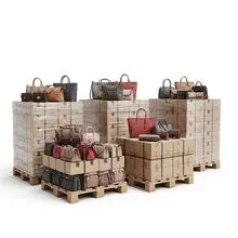 Wholesale Women Bags Pallet Assorted Fashion Handbags and Purses for Retail Shop Supply