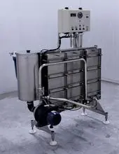 Rapid pasteurizer for milk and other products, 1800L to 2000L