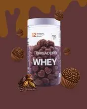 Brigadeiro de gomitas de proteína de suero 