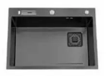 厨房不锈钢水槽，单盆不锈钢水槽800X450mm,手工盆水槽 304材质