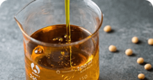 Degummed soybean oil