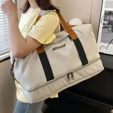 OEM/ODM de grande capacidade, com separação para itens molhados e secos, ideal para viagens e esportes, com logotipo.