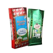 Color printed BOPP laminated woven bag for rice 