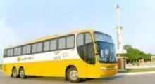 Bus servicios de transporte en el noreste de Brasil
