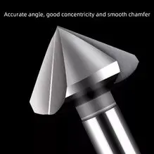 Three Edge Chamfering Cutter, countersink drill bit, tool, Engraving tool, Single flute tool, Step drill, Stone Bits, Router bit