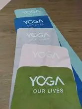 Yoga Mat Towel OA-YT185 Lightweight Sweat Absorbent Non Slip Suede Cover for Home & Studio Yoga
