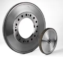 Vitrified bond CBN grinding wheel for crankshaft