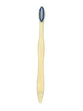 Escova de cabelo de bambu azul e branca BRPB-002A