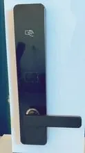 The latest iron proximity card software version hotel door lock made in china