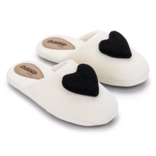 Pantufa Noir Heart