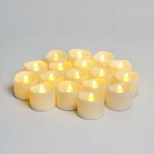 Velas LED elétricas falsas sem chama, alimentadas por bateria, com duração de mais de 200 horas, para decoração de mesa, casamento, animação, Halloween e Natal