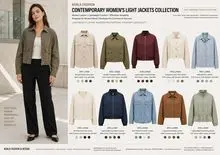Chaquetas Ligeras Contemporáneas para Mujeres