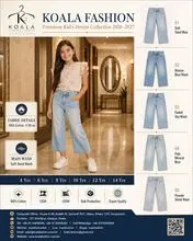 Jeans de mezclilla premium para niñas