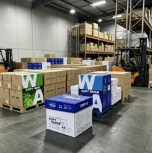 Papel de Cópia A4 Duplo Premium 80gsm Papel de Impressão Lisa de Alta Brilho Escritório Escola Casa