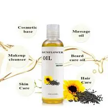 Óleo de Girassol Alto Oleico Refinado Grau Cosmético para Fabricação de Sabão e Condicionamento de Cabelo Atacado