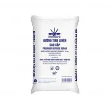 Azúcar blanca refinada lista para exportación grado alimenticio ICUMSA 45 certificado FSSAI ISO HACCP
