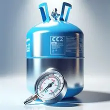 Cilindro desechable de refrigerante de 300 g para aire acondicionado de vehículos
