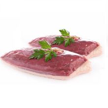Carne blanda y sabrosa con pechugas de pato congeladas en oferta de descuento para supermercado y procesamiento de alimentos