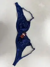 Sujetador con aros y encaje para mujer