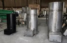 Caldeira Vertical a Vapor Industrial / Gerador de Vapor