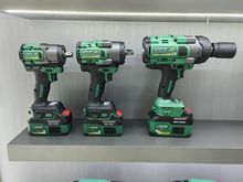 Chave de impacto sem escova de íon de lítio de 20 V, 600 N.m, 850 N.m, 1500 N.m